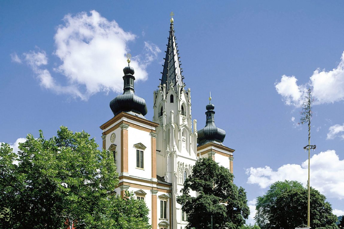 Kirche in Mariazell.